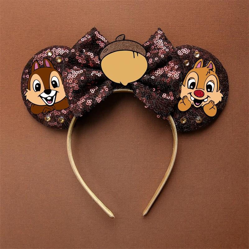 KAWAII Kids Cartoon Sequined Headband Hair Accessories for Girls