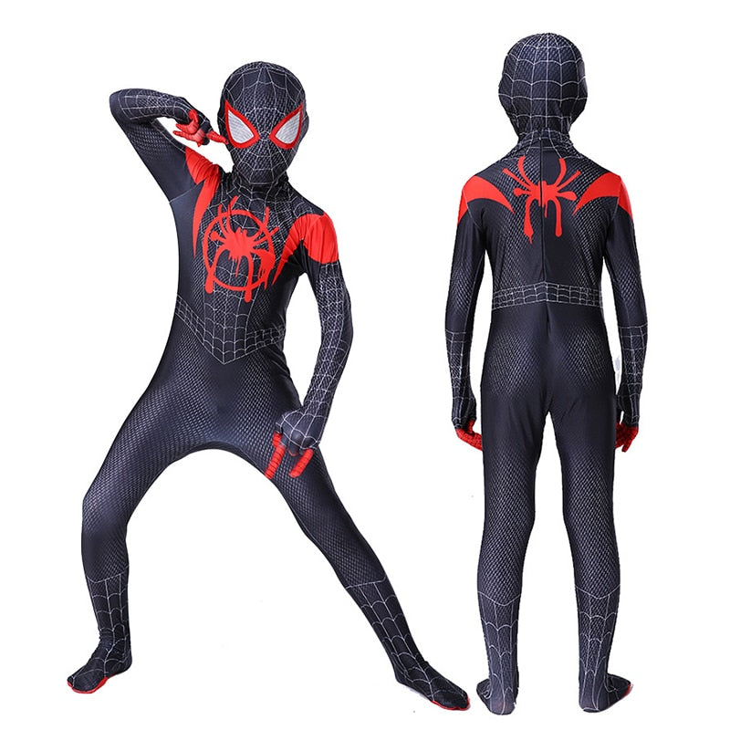 Spiderman Miles Morales Superhero Costume