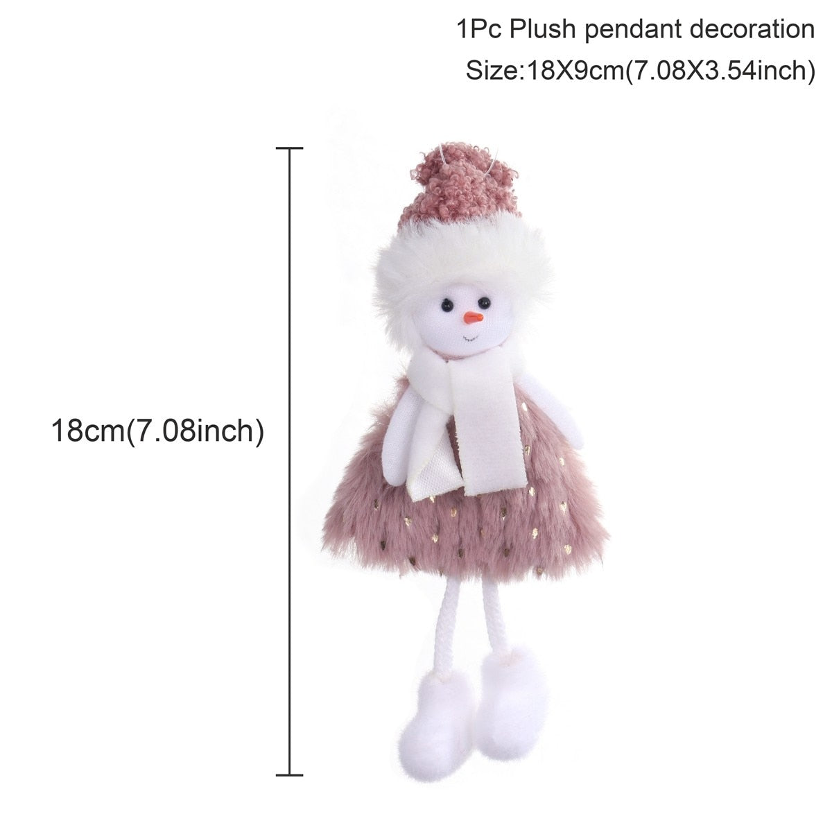 FENGRISE Navidad Angel Doll Christmas Ornaments