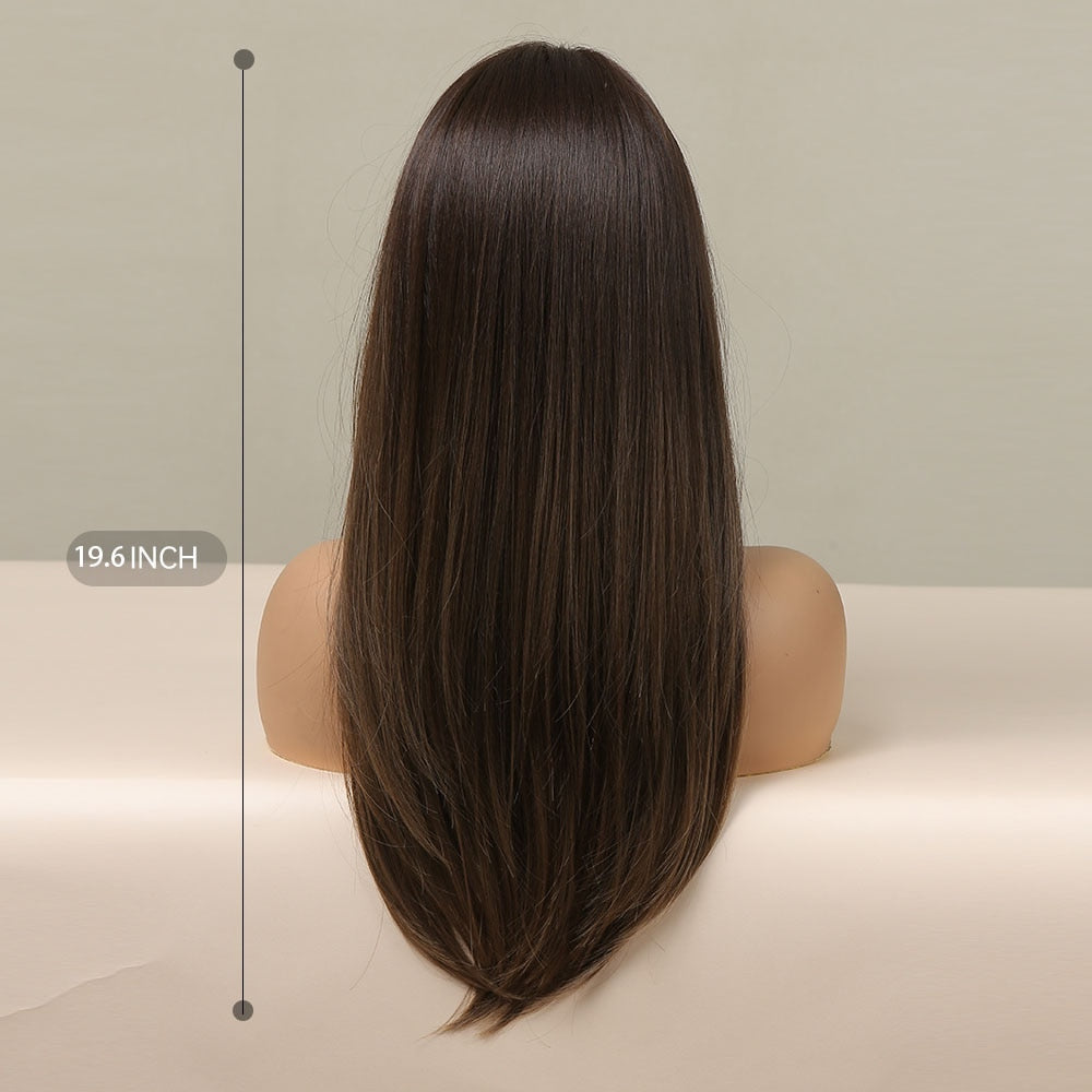 EASIHAIR Charming Layered Straight Synthetic Wig