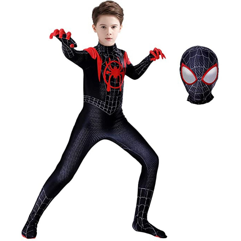 Spiderman Miles Morales Superhero Costume