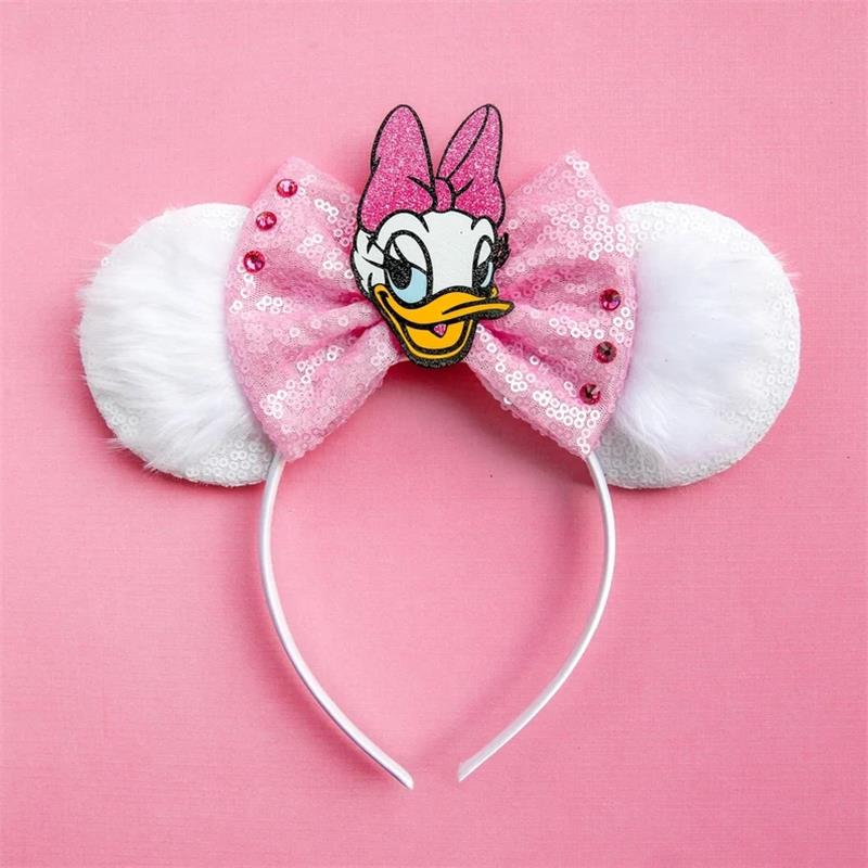 KAWAII Kids Cartoon Sequined Headband Hair Accessories for Girls