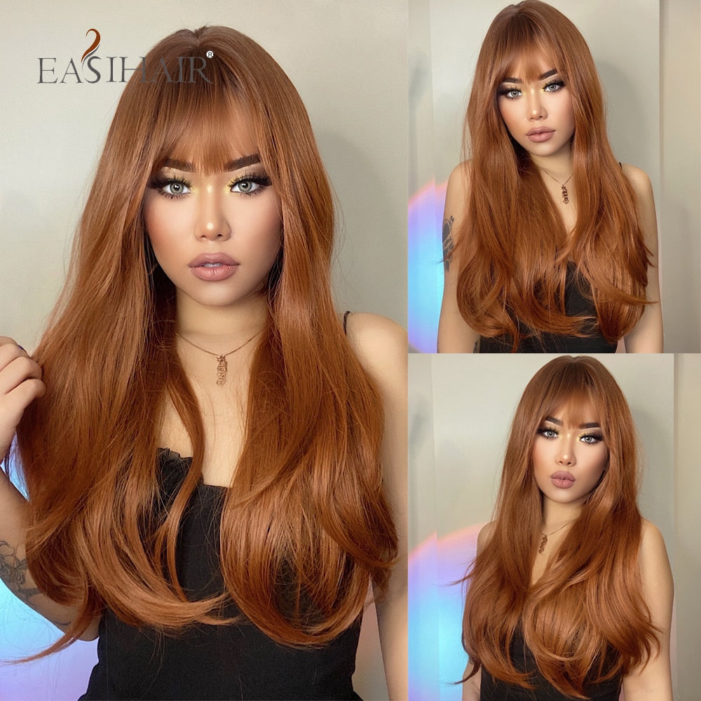 EASIHAIR Charming Layered Straight Synthetic Wig