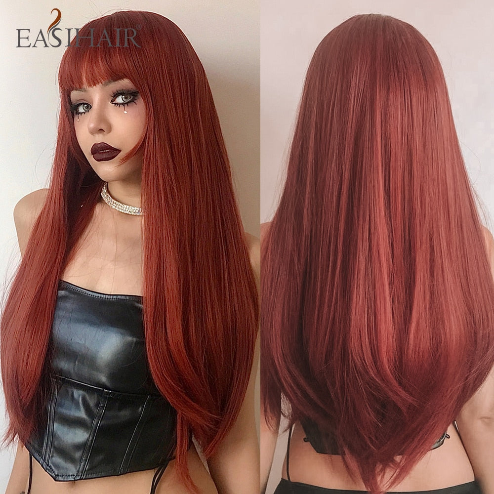 EASIHAIR Charming Layered Straight Synthetic Wig