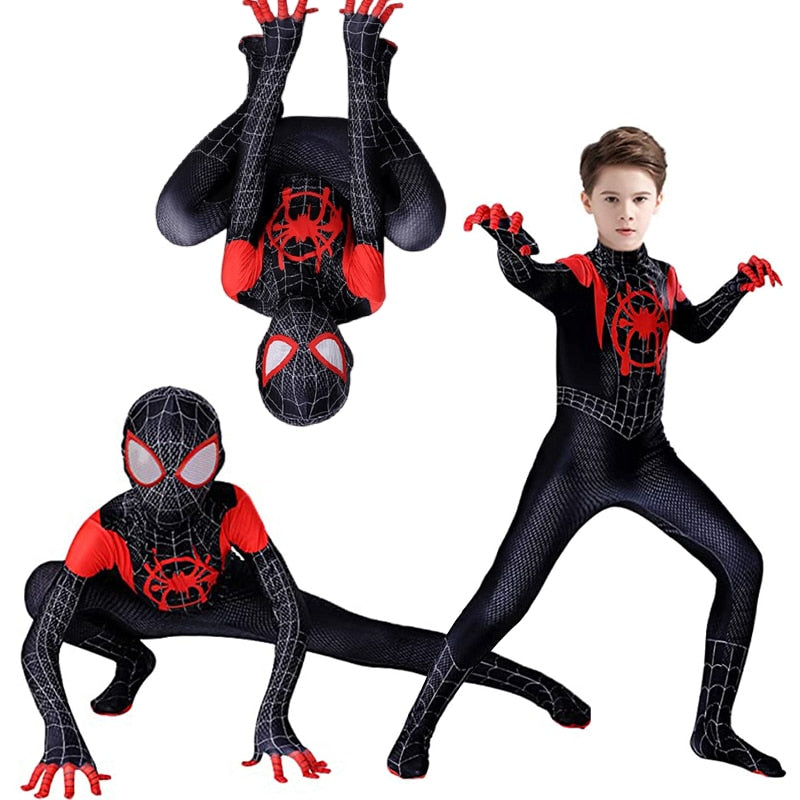 Spiderman Miles Morales Superhero Costume