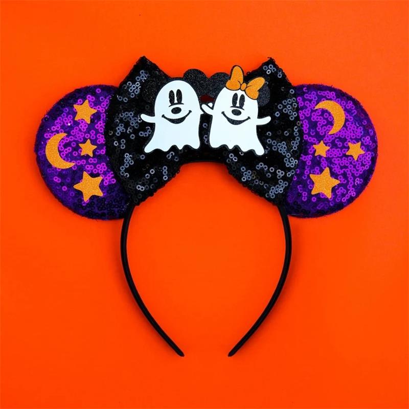 KAWAII Kids Cartoon Sequined Headband Hair Accessories for Girls