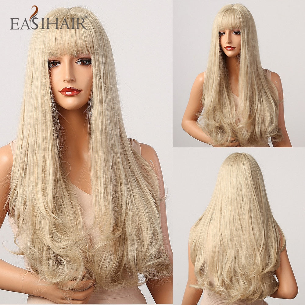 EASIHAIR Charming Layered Straight Synthetic Wig