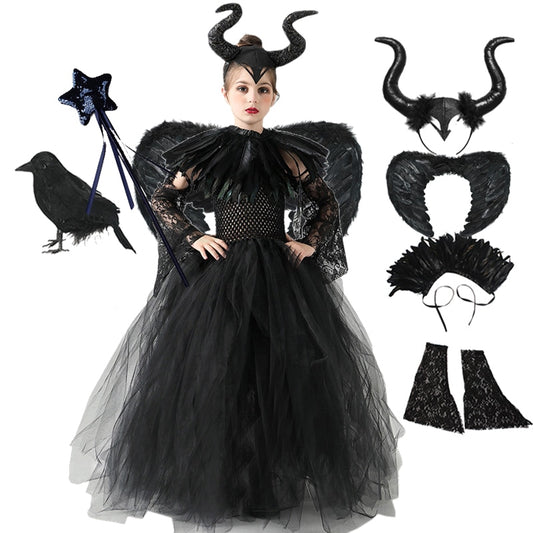 DISNEY Maleficent Evil Dark Queen Costume