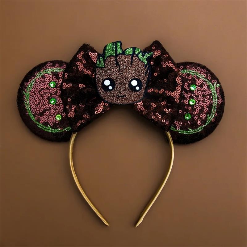 KAWAII Kids Cartoon Sequined Headband Hair Accessories for Girls