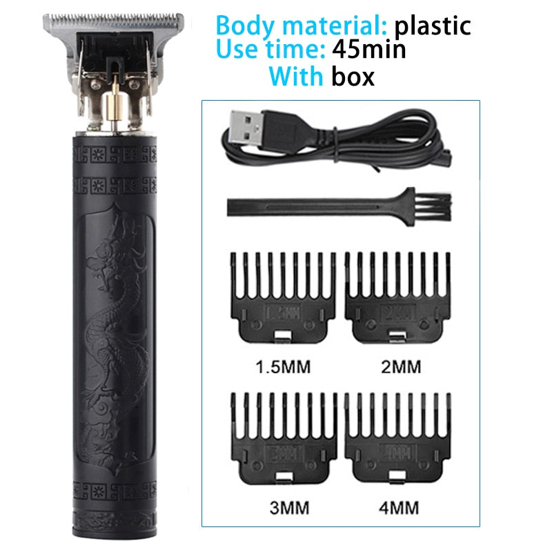 Cordless Rechargeable Buddah & Dragon Electric Hair Trimmer Sets