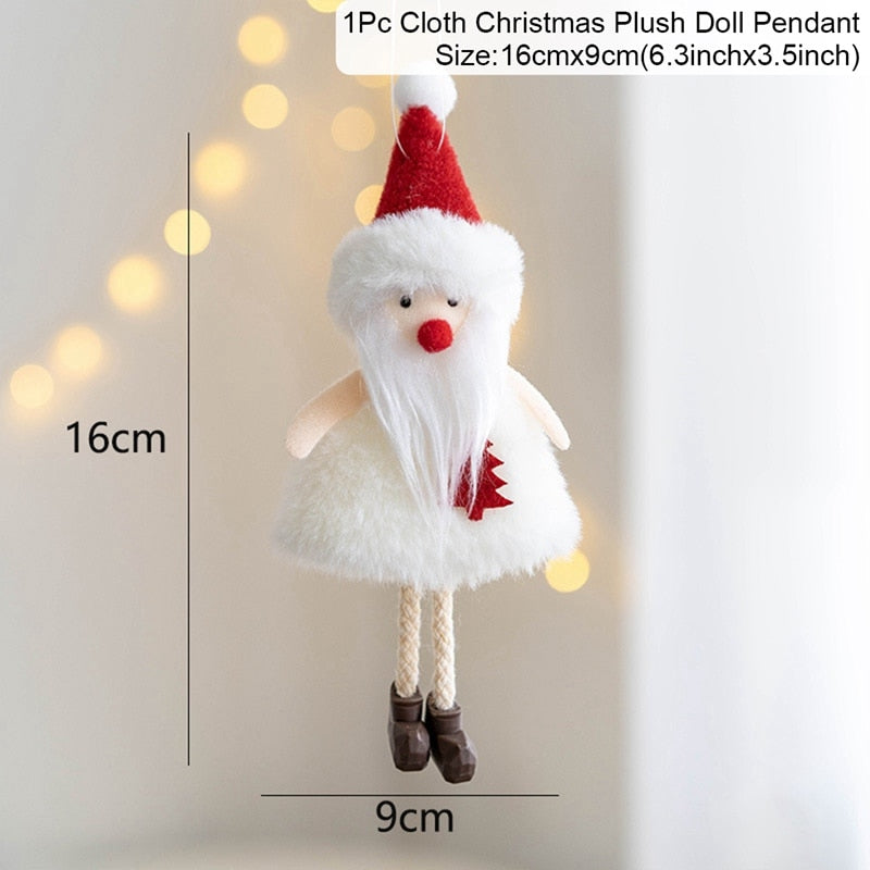 FENGRISE Navidad Angel Doll Christmas Ornaments