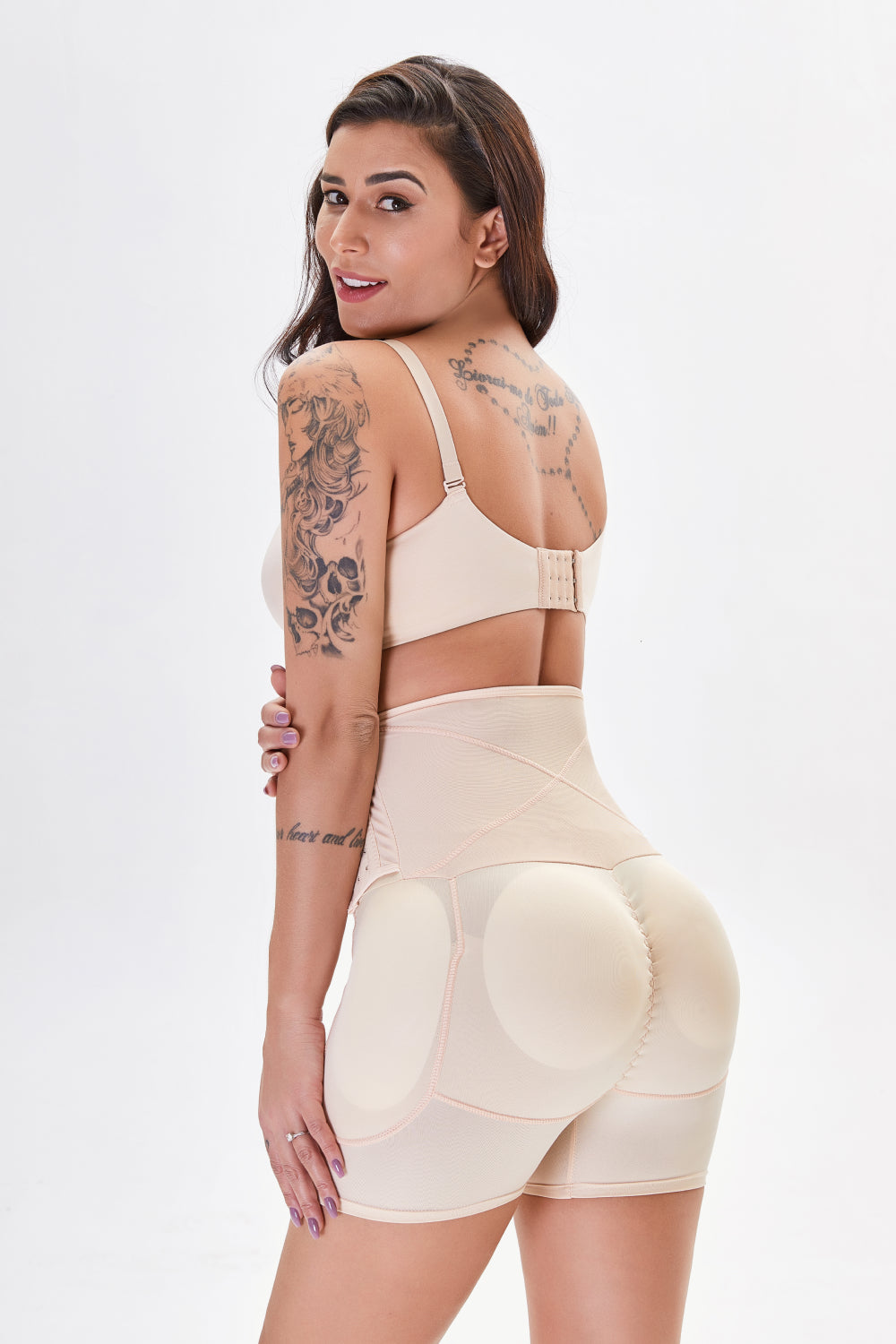 Full Figure Hip-Lifting Shapewear Shorts