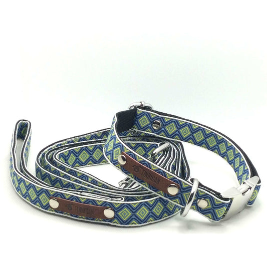 Durable Designer Dog Collar Set No.02m-0