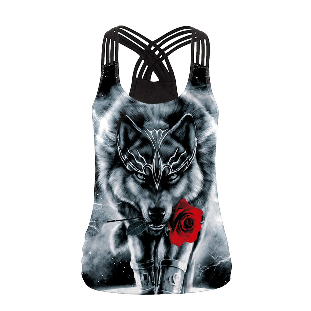 Game of Thrones - Direwolf, Women's Slim Backless Sling Top-0